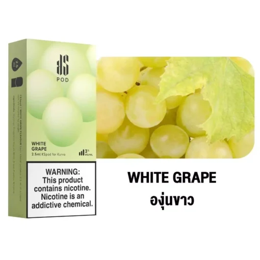 Ks Kurve Pod 2.5 White Grape